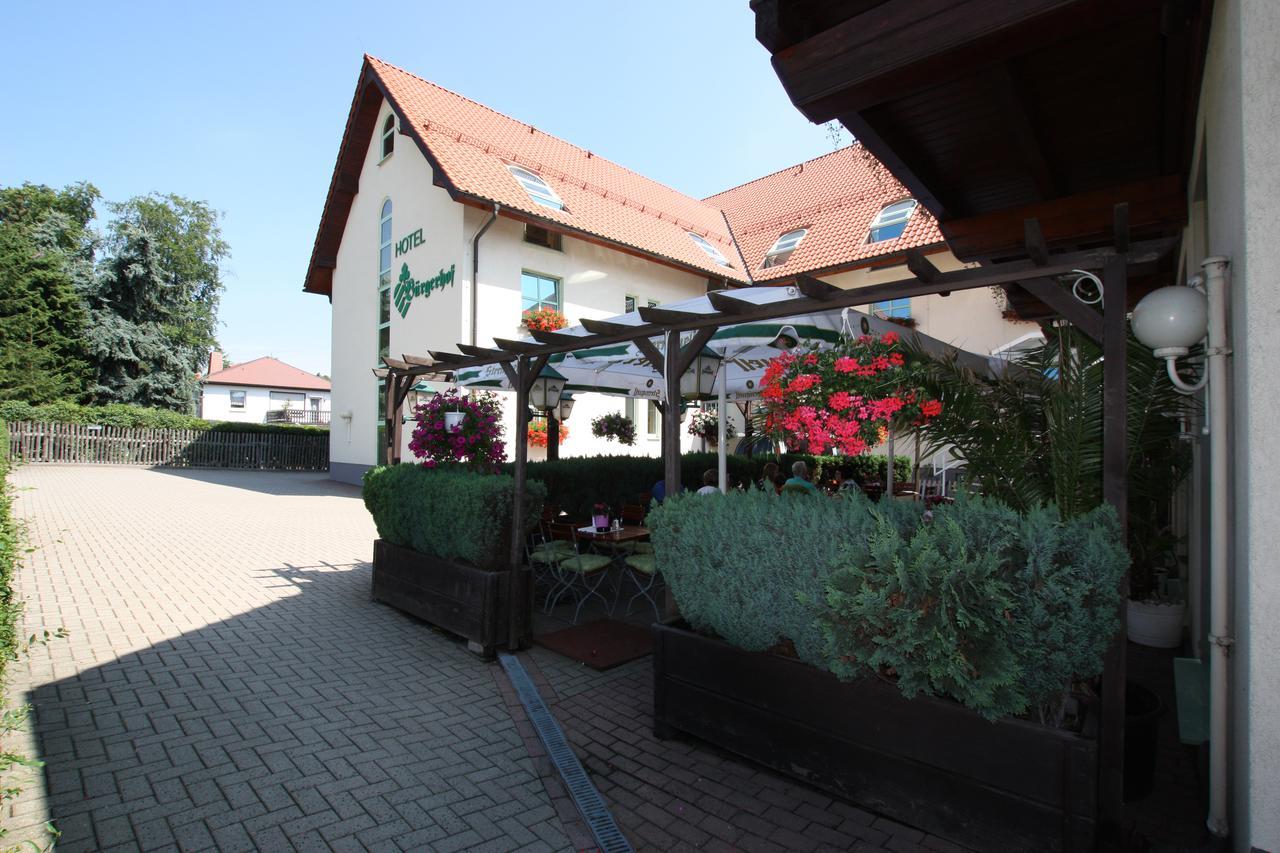 Hotel Bürgerhof Hohenstein-Ernstthal Exterior foto